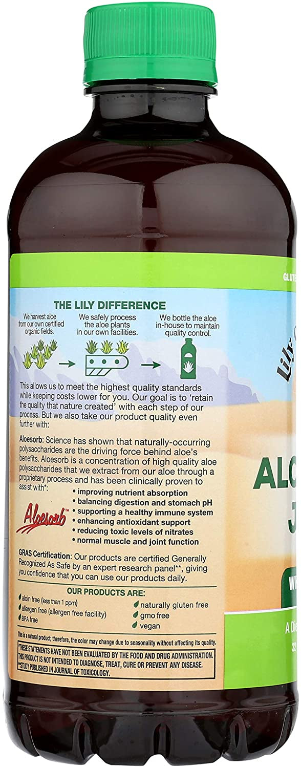 Lily of the Desert Aloe Vera Juice Whole Leaf, 32 fl.oz.