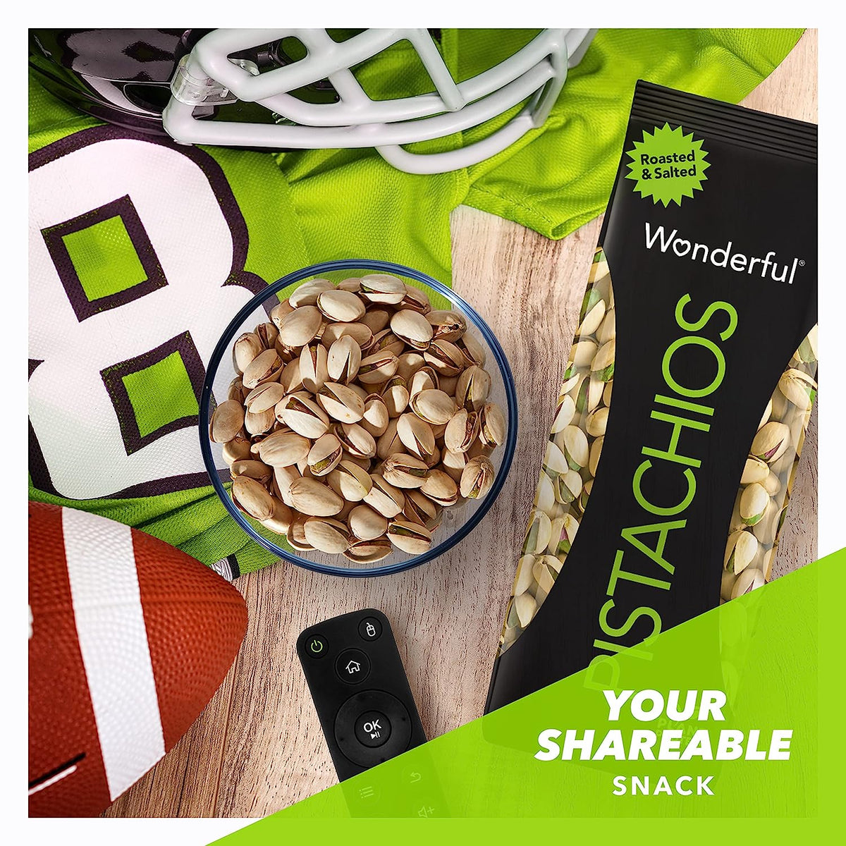 Wonderful Pistachios, In-Shell, Roasted & Salted Nuts, 32oz