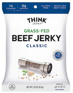Think Jerky Classic Grass-Fed, 2.2 oz.