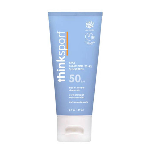 Thinksport Face Sunscreen SPF 30, 2 oz.