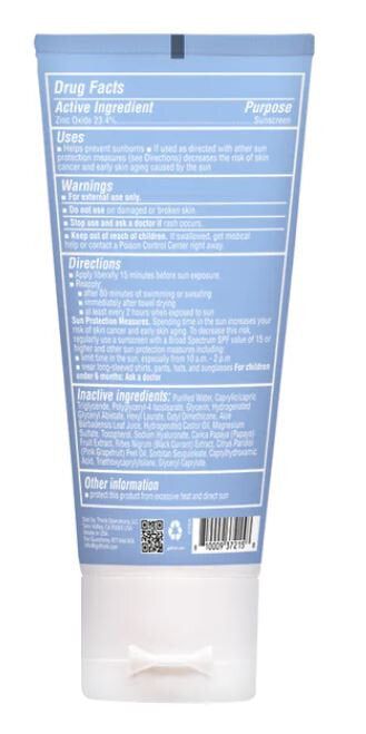 Thinksport Face Sunscreen SPF 30, 2 oz.