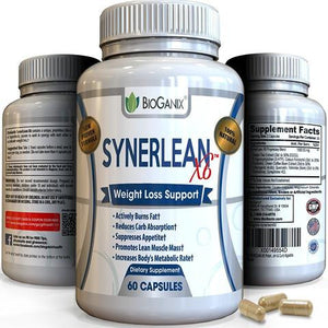 SYNERLEAN-X6 Best Rapid Weight Loss Pills For Men & Women (60ct)
