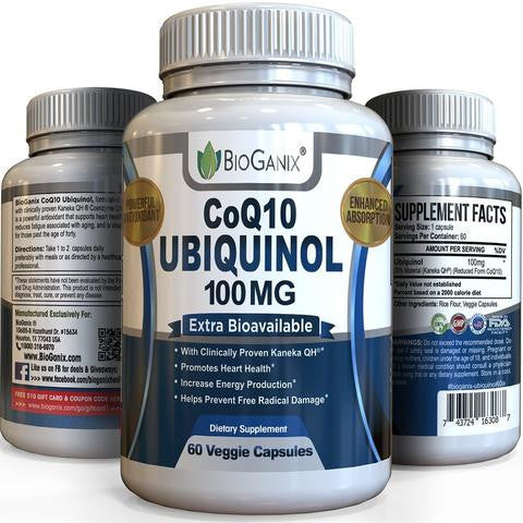 CoQ10 Ubiquinol 100mg (60ct)