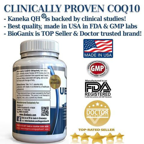 CoQ10 Ubiquinol 100mg (60ct)