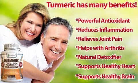 Turmeric Curcumin Extract /w BioPerine 1000mg (120ct)